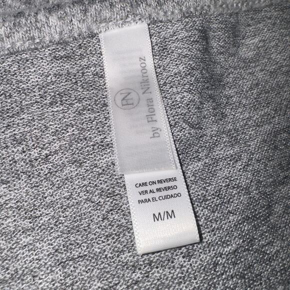 Flora Nikrooz Grey Sweatshirt with Lace Sleeves Women’s size Medium - Picture 5 of 6
